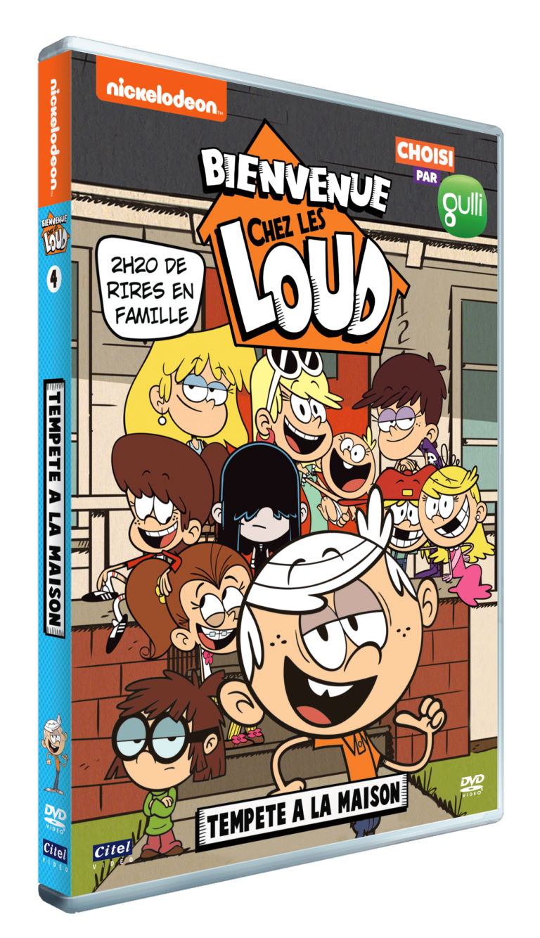 Bienvenue Chez Les Loud La Morve Aux Trousses Bienvenue chez les Loud - Tempête à la maison | Citel vidéo