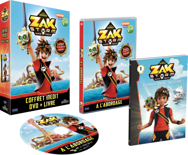 ZAKSTORM_3D_COFFRETDVD+LIVRE