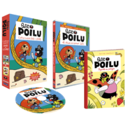 petit poilu livre+DVD 3D eclate