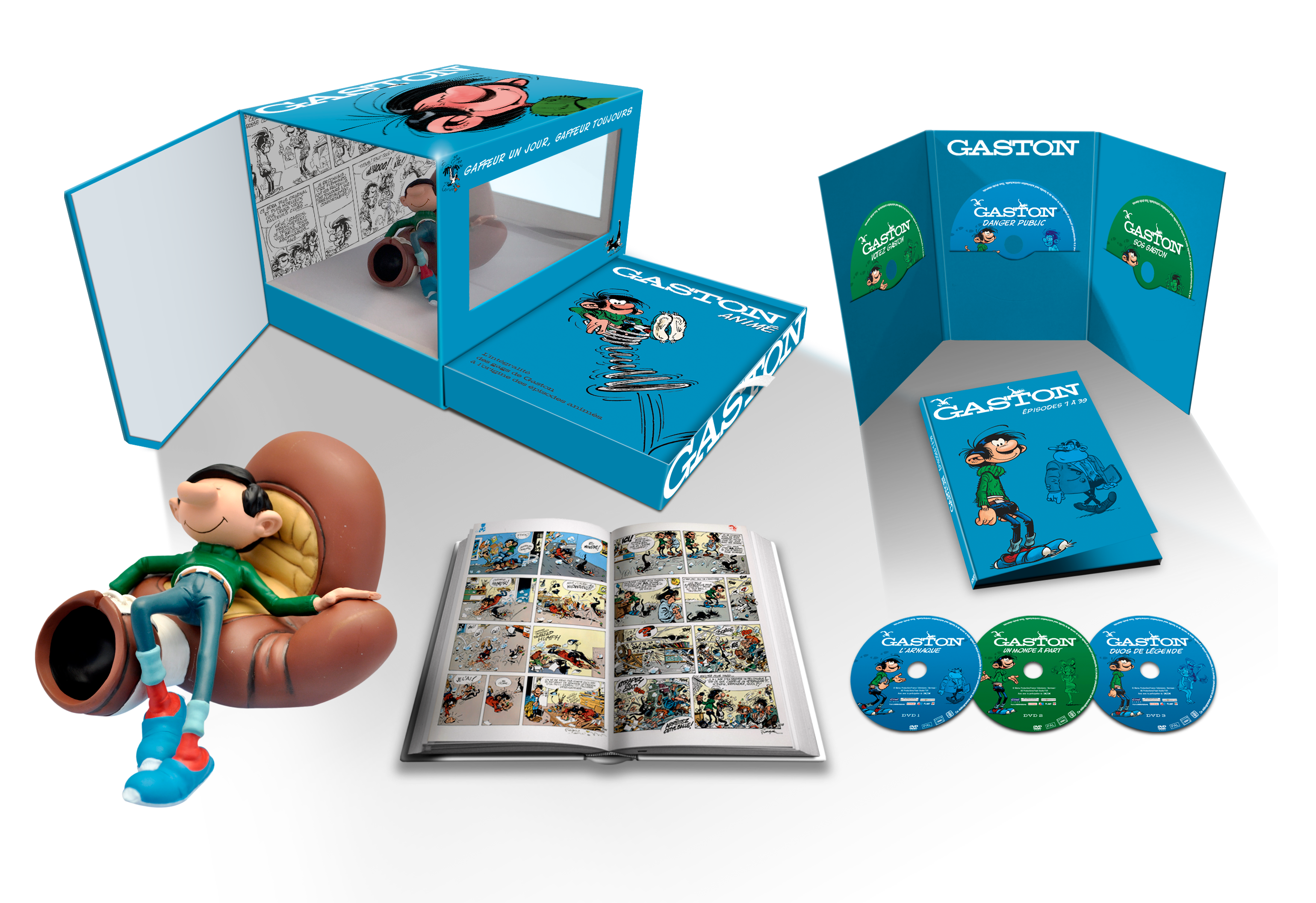 Coffret gaston lagaffe