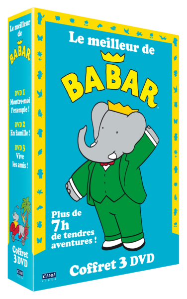 Babar coffret noel 3D