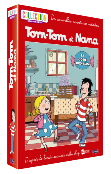 Tom-Tom et Nana - Coffret 2DVD - Le code bonbon 3D