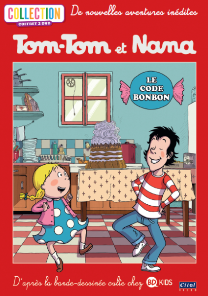 Tom-Tom et Nana - Coffret 2DVD - Le code bonbon 2D