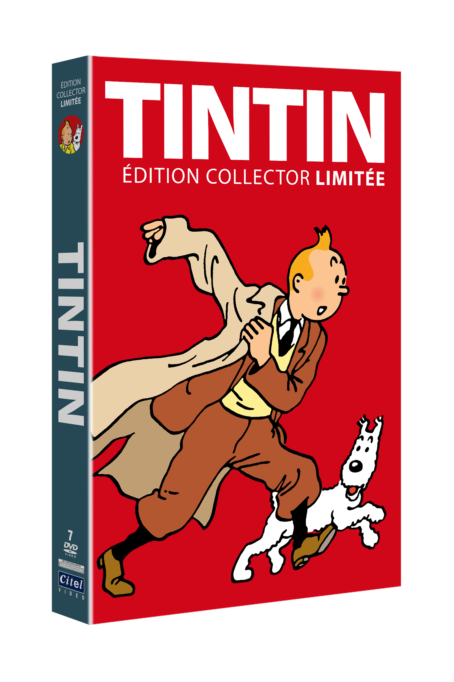 Tintin - Coffret Intégrale Collector Tintin édition limitée | Citel vidéo