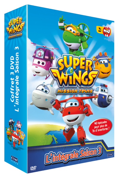 Super Wings - l'intégrale de saison 3 - coffret 3 DVD