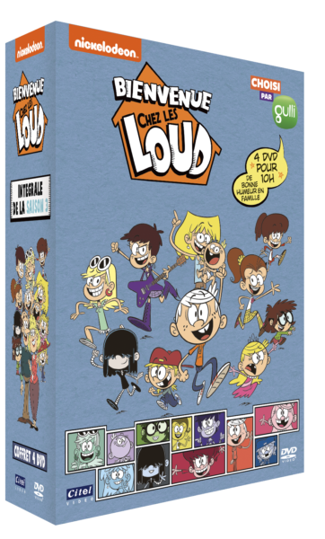 3309450046123_Bienvenue chez les Loud_Saison 3_Coffret 4DVD_3D_DEF