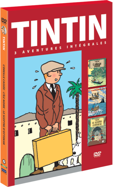 Les aventures de Tintin : 3 aventures - vol.2 DVD