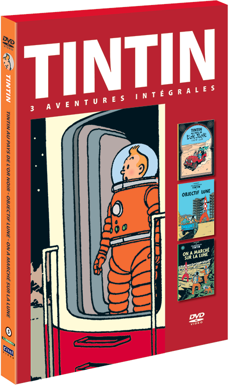 Les aventures de Tintin : 3 aventures - vol.5 DVD