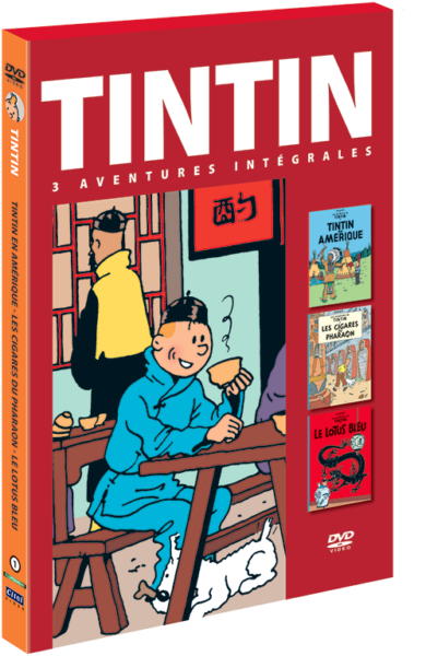 Les aventures de Tintin : 3 aventures - vol.1 DVD