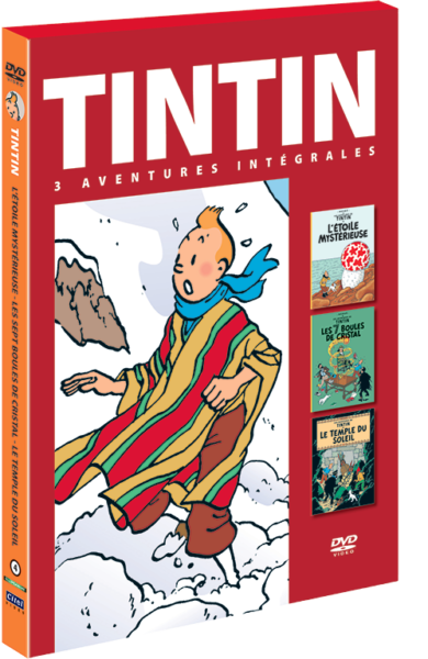 Les aventures de Tintin : 3 aventures - vol.4 DVD